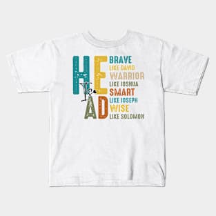 He is DAD, Funny Dad, Father's Day, Bible Verse, Christian Dad Kids T-Shirt